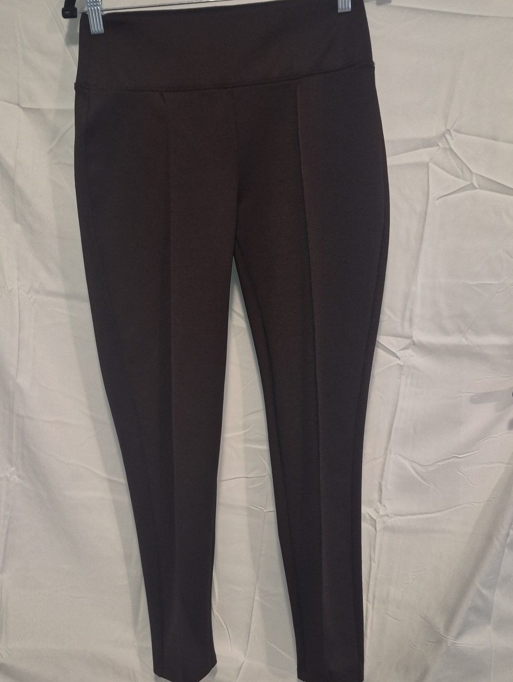 Nine West Women's Straight Leg Ponte Pants - Dark Brown